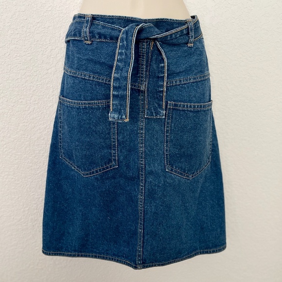 Denim Jean Apron - Picture 1 of 4